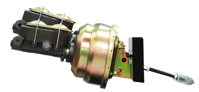 1964-72 Pontiac GTO Chrome Power Brake Booster with Wilwood Master Cylinder - Image 5