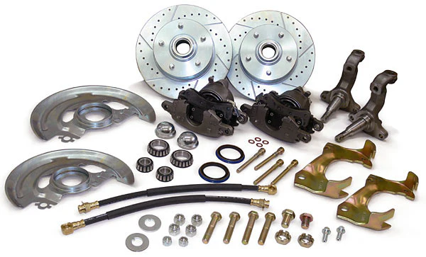 1964-72 Pontiac GTO, LeMans Disc Brake Conversion Kit, OEM Spindles - Image 3