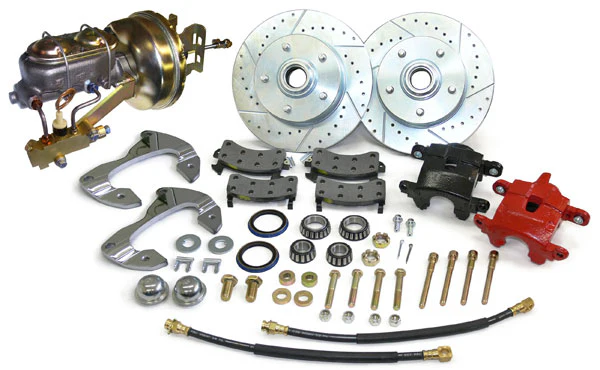 1966 Chevy Impala Power Disc Brake Conversion Kit, D154 GM Caliper - Image 4