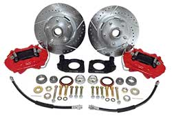 1967-69 Mercury Cougar Front Disc Brake Conversion Kit
