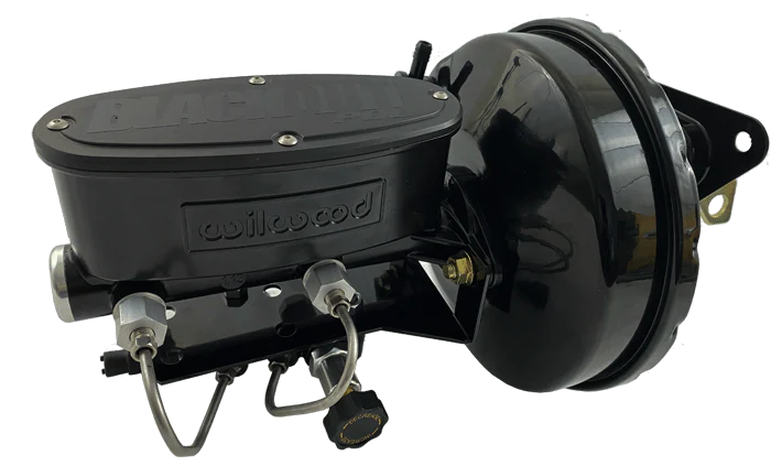 1967-70 Ford Mustang BlackOut Power Brake Booster with POL or Wilwood Master Cylinder - Image 2