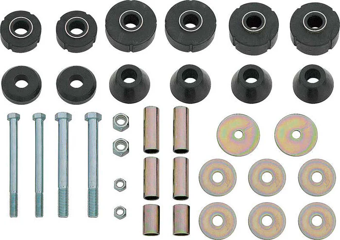 1967-72 Chevy C10, GMC C15 Truck Cab Mount Bushing Kit, Rubber - Image 3
