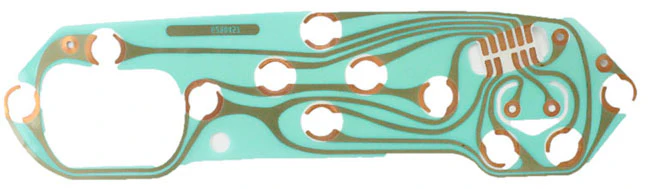 1967-72 Chevy / GMC Truck Instrument Cluster Printed Circuit Board - 3 Hole Dash - Image 2