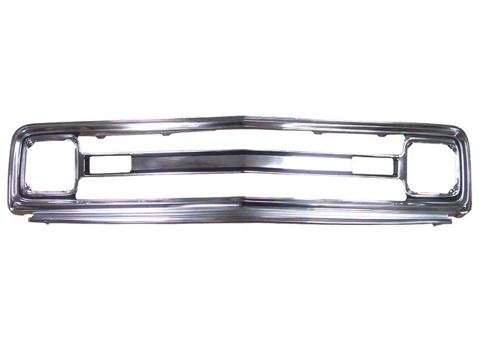 1969-70 Chevy Truck Aluminum Outer Grille Shell, Reproduction, Plain, No Lettering - Image 3