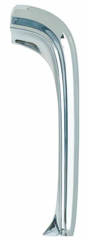 1969-72 GMC Truck Front Fender Eyebrow Molding, Chrome w/ Hardware - Image 3