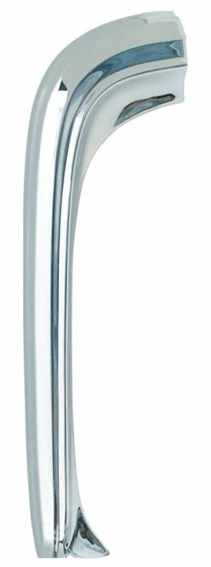 1969-72 GMC Truck Front Fender Eyebrow Molding, Chrome w/ Hardware - Image 4