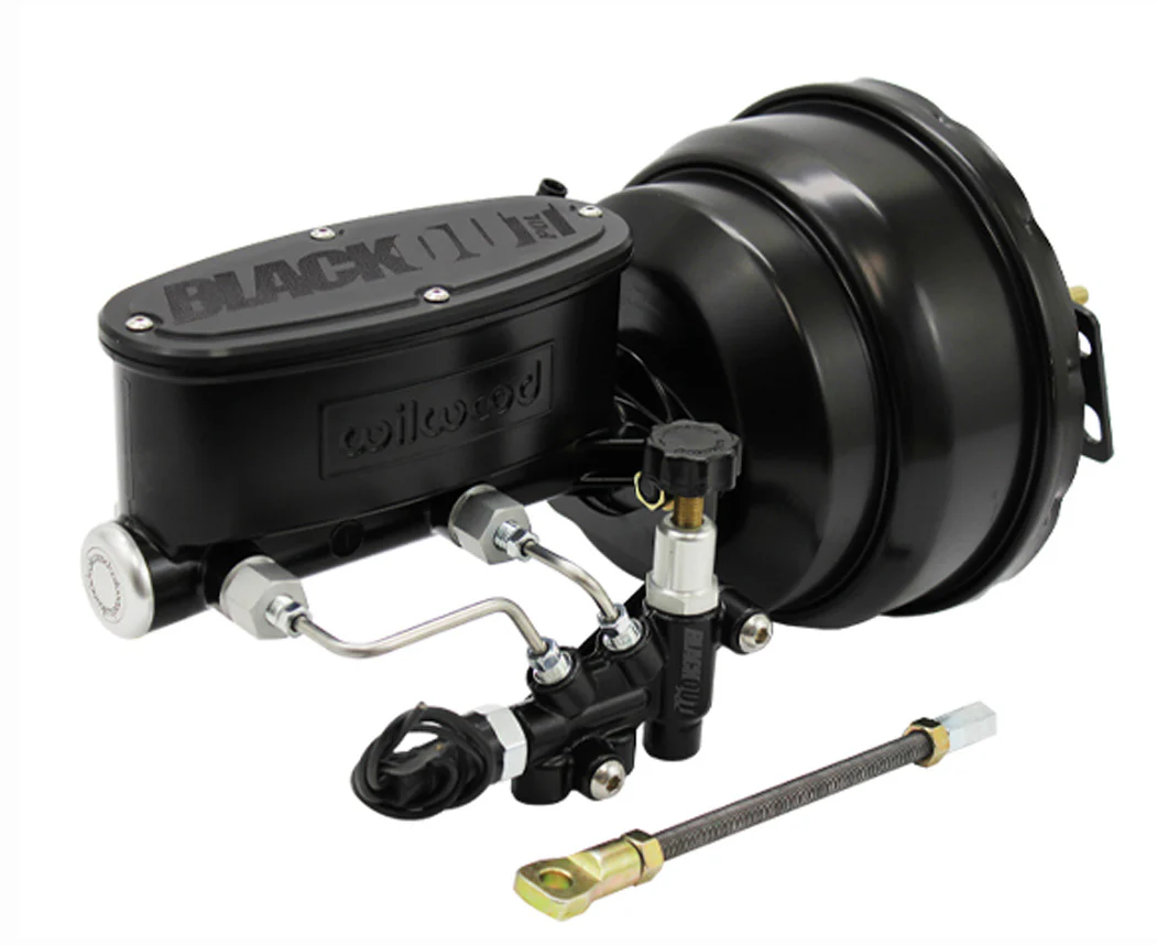 1970-81 Chevy Camaro Black Out 8" Dual Power Brake Booster with POL or Wilwood Master Cylinder - Image 2