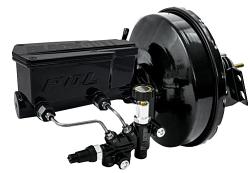1970-81 Chevy Camaro Black Out Power Brake Booster with POL or Wilwood Master Cylinder