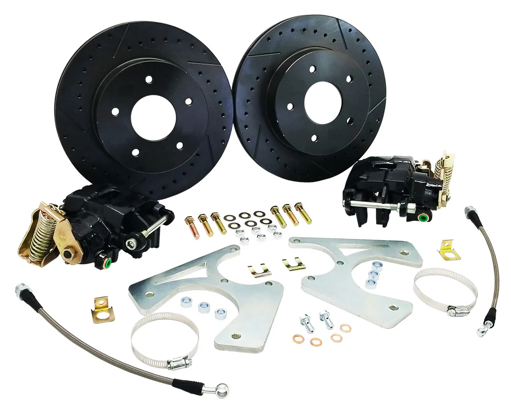1971-87 Chevy C10 Black Out Disc Brake Conversion Kit, Rear 5-lug - Image 5