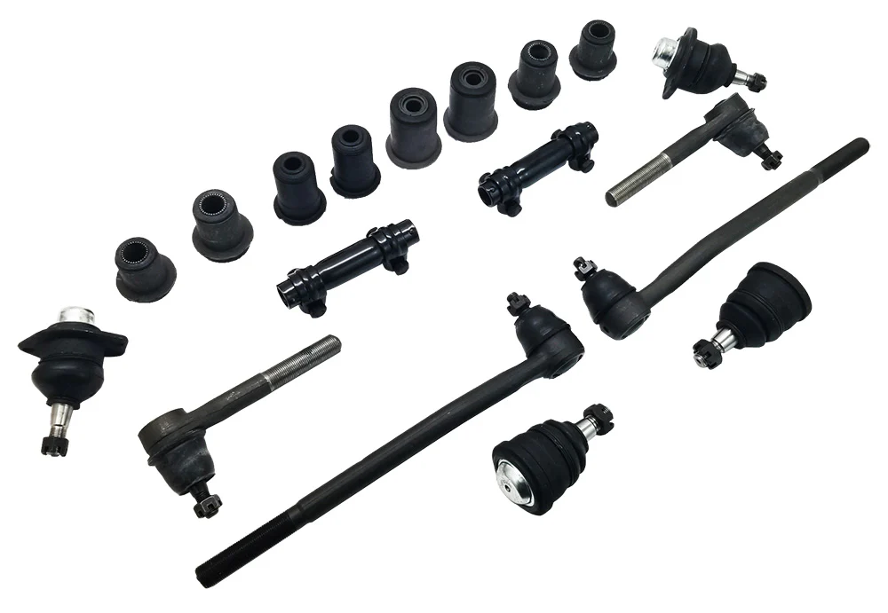 1973-74 Chevy Camaro Front Suspension Rebuild Kit, Rubber Bushings - Image 2