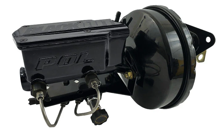 1973-77 Chevy Chevelle, Malibu Black Out Power Brake Booster with POL or Wilwood Master Cylinder - Image 4