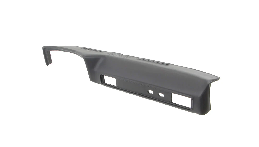 1973-78 Chevy & GMC Truck Dash Pad, Black Vinyl - Image 2