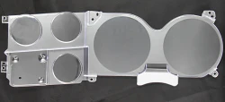 1973-87 Chevrolet / GMC Truck Instrument Cluster Lens, w/ Gauges, w/ Clock