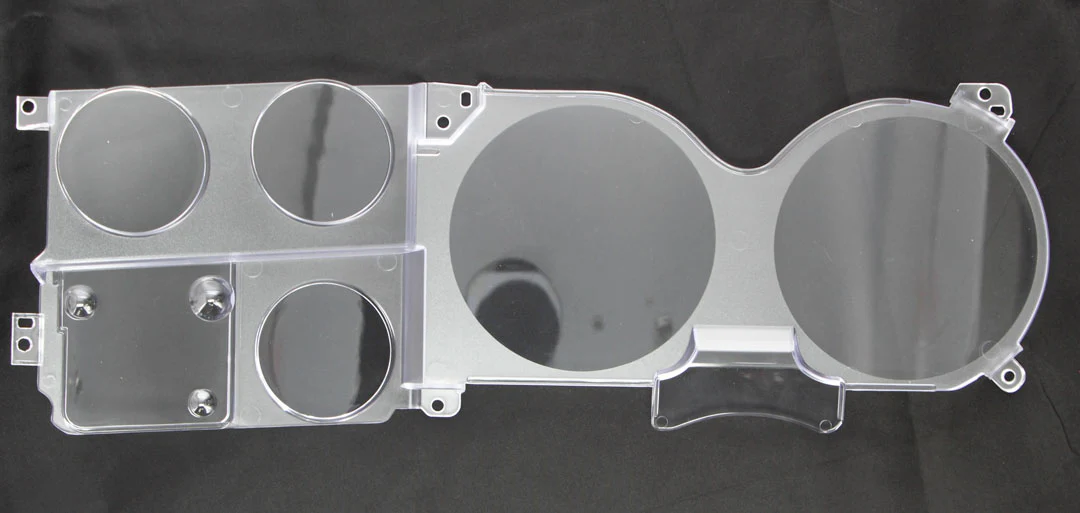 1973-87 Chevrolet / GMC Truck Instrument Cluster Lens, w/ Gauges, No Clock - Image 3