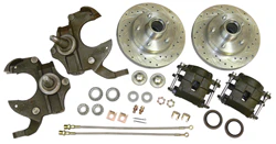 1975-79 Chevy Nova Disc Brake Conversion Kit, Drop Spindles