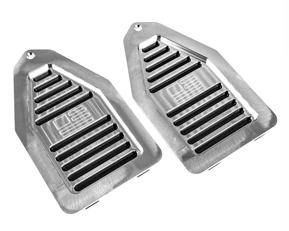 Billet Door Jam Vents With Engraved Flag, 1969 A-Body