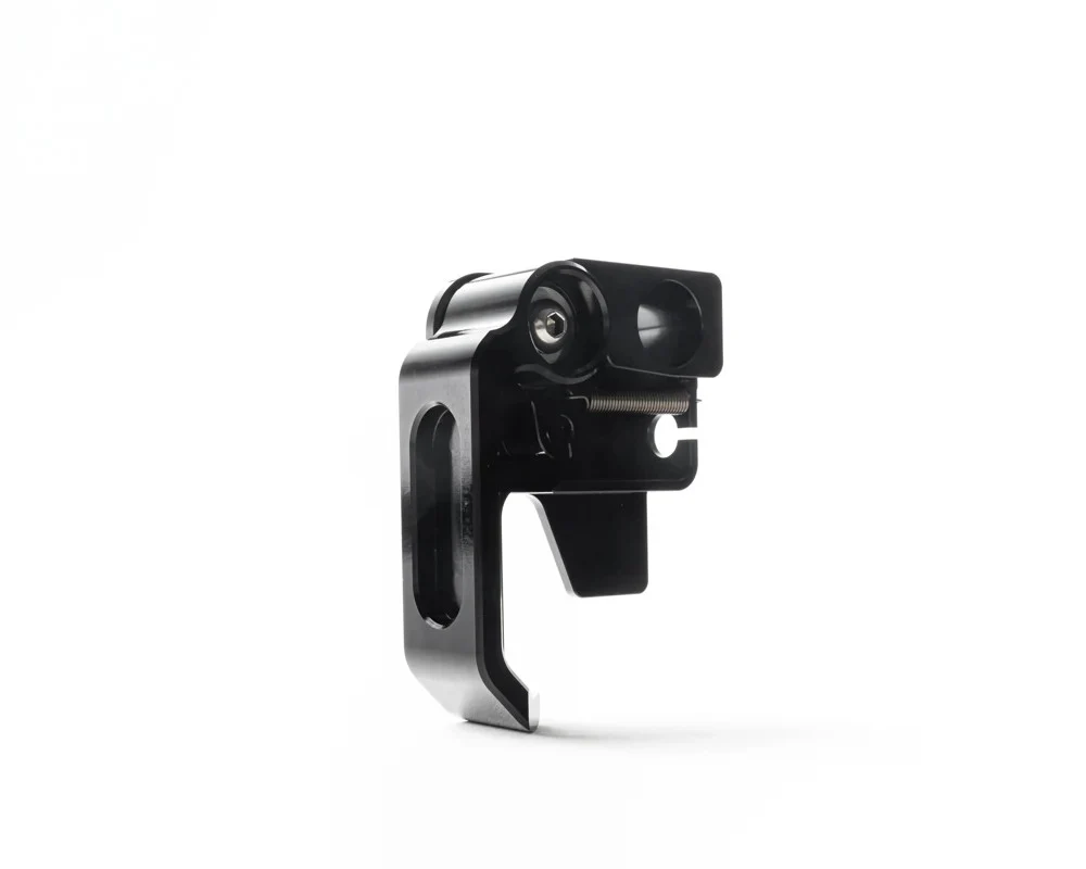 95-07 GM Truck Billet Hood Release Handle Black - Image 2