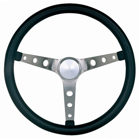 Classic Black Foam/Stnlss Spks -Black -15""