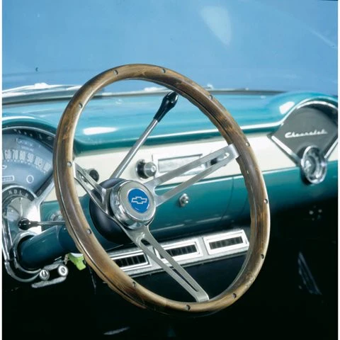 Classic GM Wheel - Walnut -15""