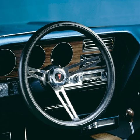 Classic Pontiac Wheel -Black -15""