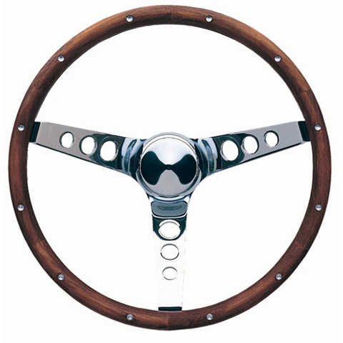 Classic Wood Wheel -Walnut -15""