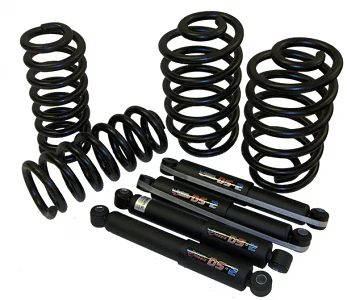 1963-72 Chevy, GMC C10 Coil Spring and Shock Kit, Front and Rear