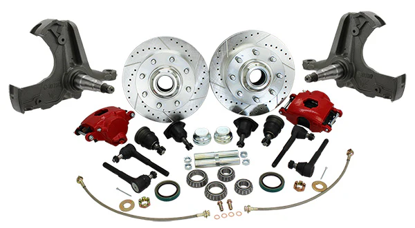 1963-70 C20, Suburban Disc Brake Conversion , Deluxe, 12" Rotors 8 Lug, 2.5" Drop Spindles