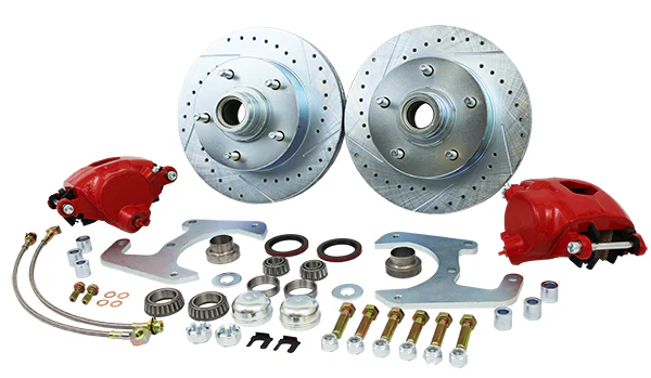48-56 Ford F-1, F-100 Truck Disc Brake Conversion, Front, 11" Rotor, 5x5.5 Bolt Pattern