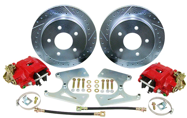 Disc Brake Conversion, Rear - GM Car 10-12 Bolt, 11" Rotors