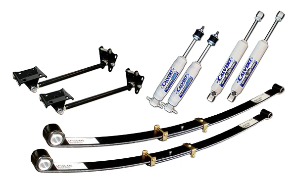 1964-73 Ford Mustang Drag Pac Suspension Kit, Drop, 8" Housing