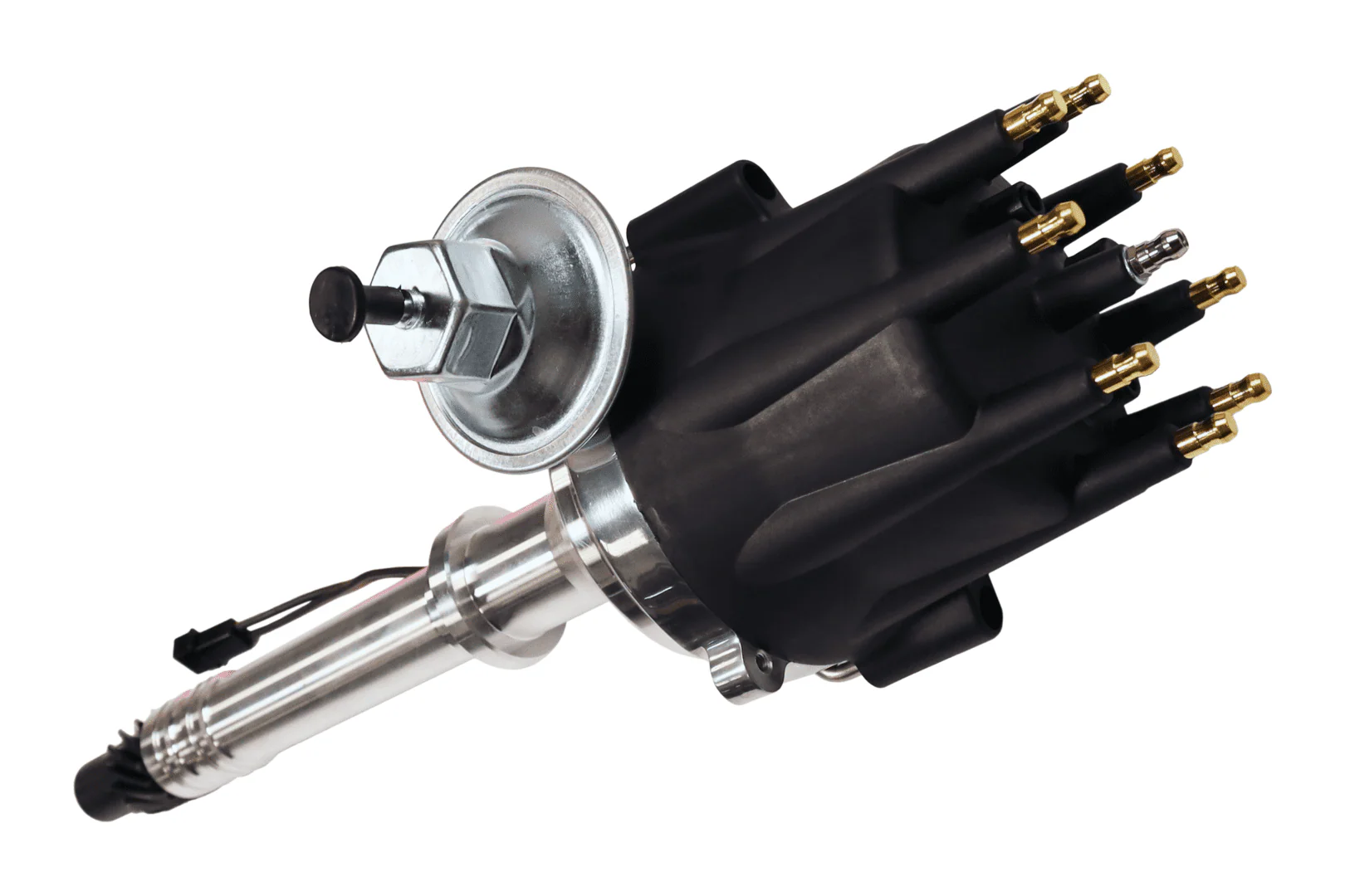 FiTech Go Spark Distributor, Chevy V8 with vacuum advance 2 wire pick up - Image 5