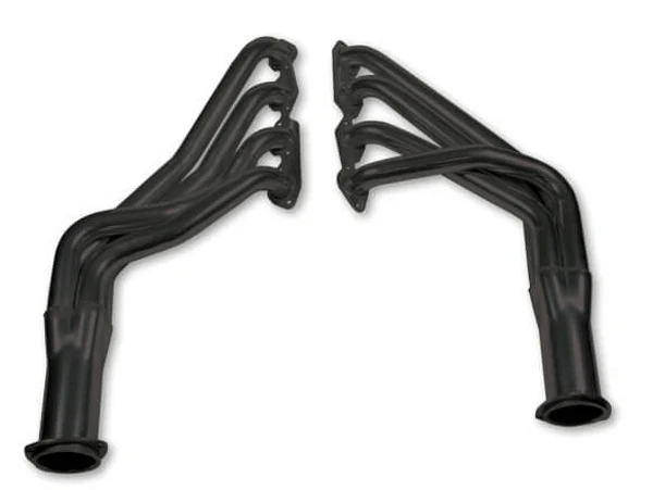 Flowtech Long Tube Headers, Chevy BB 396-454, Black - Image 2