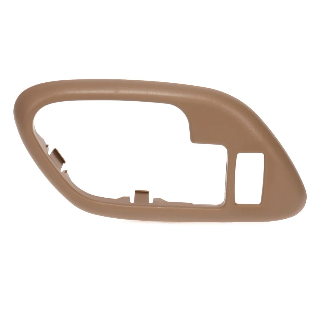 Front Door Handle Bezel - with Power Door Lock Hole - LH - Beige - 95-00 Chevy GMC C/K OBS Pickup Truck SUV - Image 2