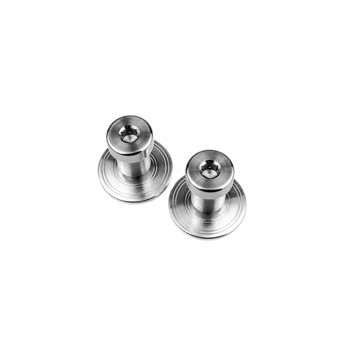 GM Door Striker Bolt Kit, 1/2"-13, Aluminum Striker Plate Double Ring