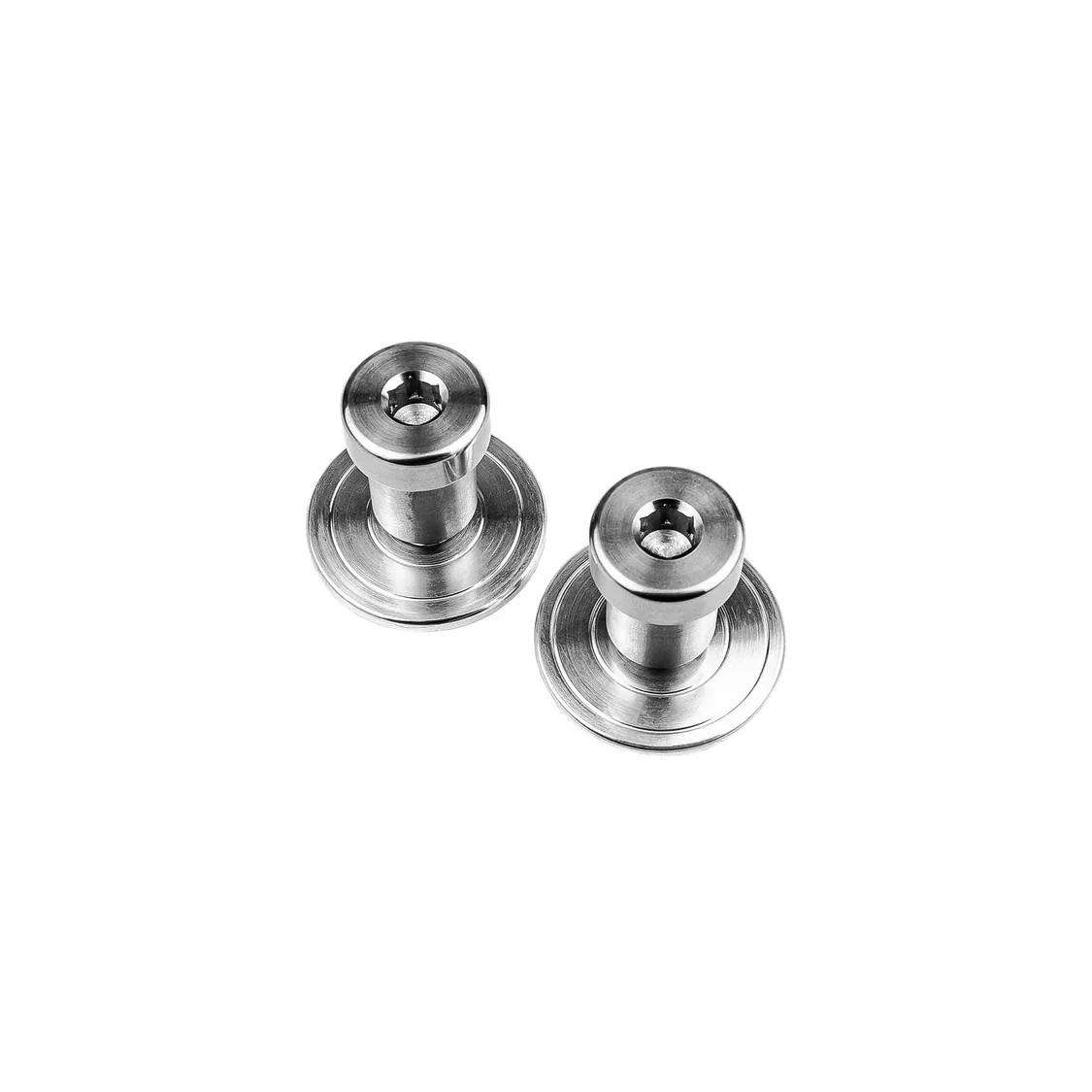 GM Door Striker Bolt Kit, 1/2"-13, Aluminum Striker Plate Single Ring - Image 2