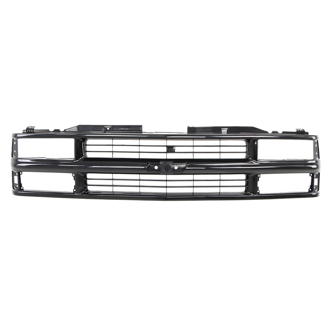 1994-98 Chevy CK Pickup SUV Grille Shell - Black - Composite Headlight