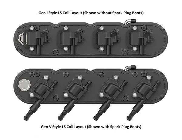 Holley Gen III/IV LS 2-Piece Vintage Finned Aluminum Valve Covers - Image 9