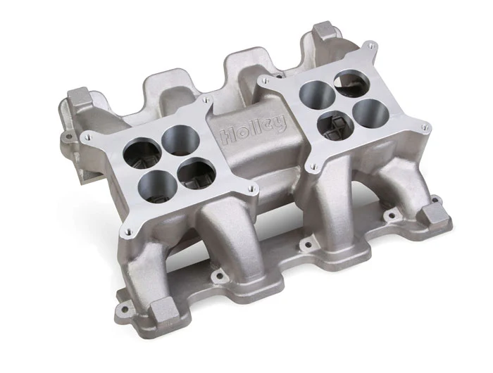 Holley LS Carbureted Manifold - 2x4 Dual Plane - Image 7