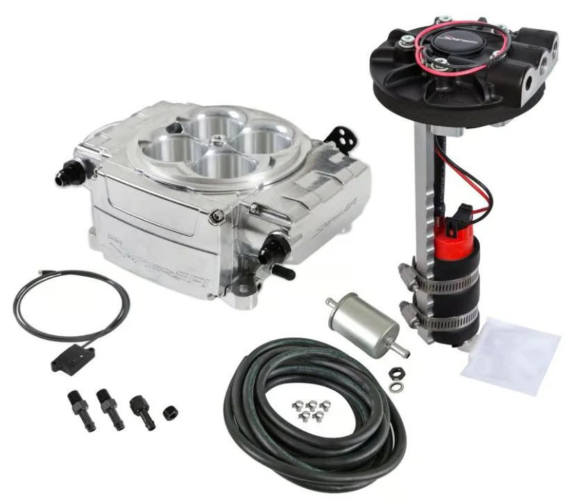 Holley Sniper 2 550-510D EFI Fuel Injection Returnless Master Kit - Shinny Finish - Image 7