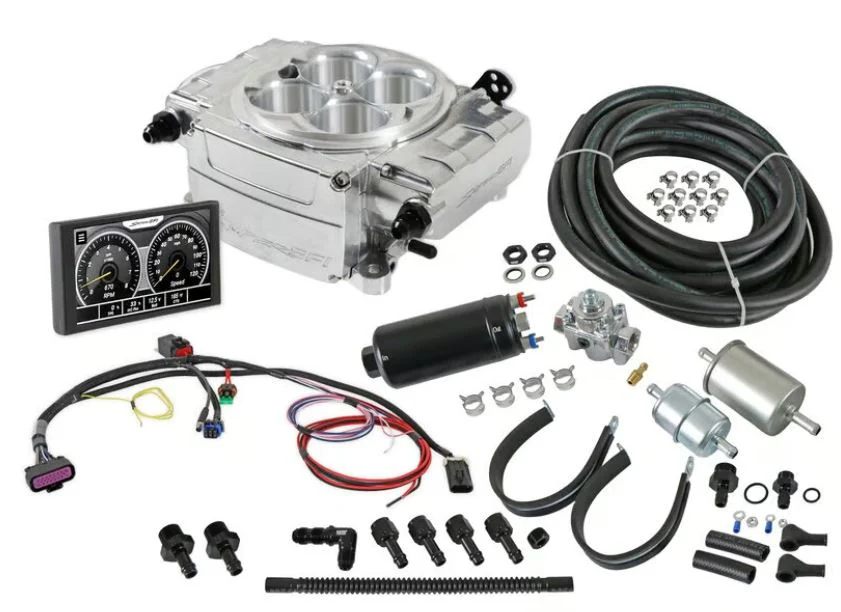 Holley Sniper 2 550-510K EFI Fuel Injection Master Kit - Shinny Finish - Image 2