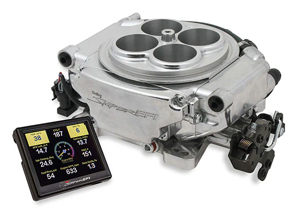 Holley Sniper 2 550-510K EFI Fuel Injection Master Kit - Shinny Finish - Image 3
