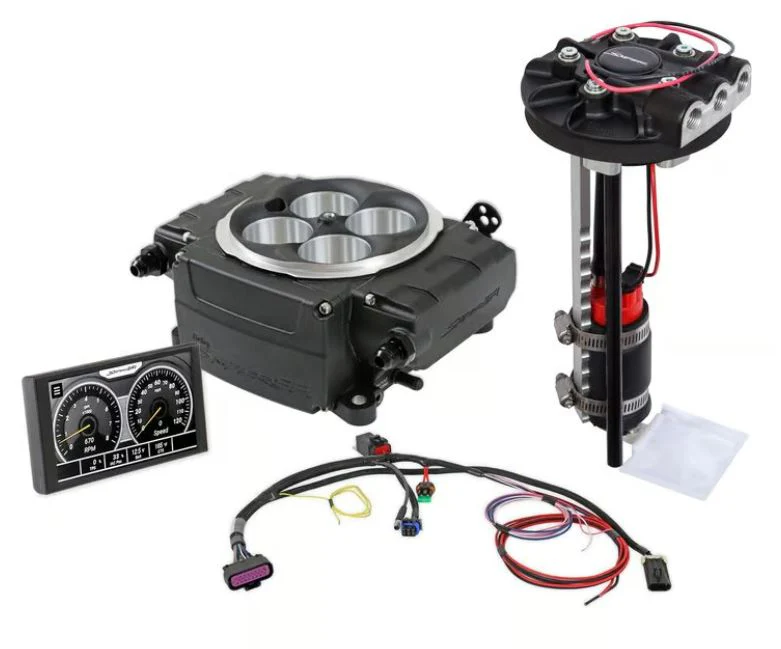 Holley Sniper 2 550-511D EFI Fuel Injection Returnless Master Kit - Black Finish - Image 3