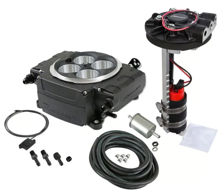 Holley Sniper 2 550-511D EFI Fuel Injection Returnless Master Kit - Black Finish - Image 8