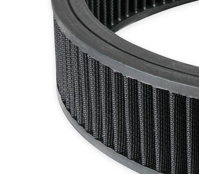 Holley Vintage Series 14" Finned Air Cleaner Assembly - Image 6