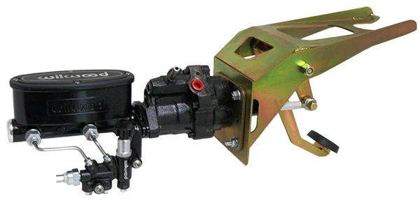 Hydropower Hydraulic Brake Assist with POL or Wilwood Master Cylinder, 1947-53 Chevy, GMC Truck, Firewall Mount - Image 2