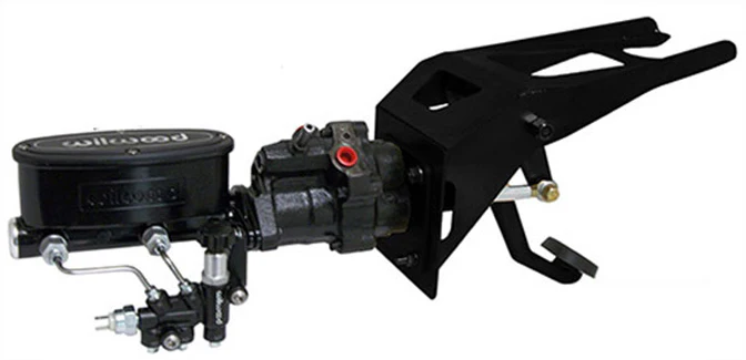 1953-56 Ford F100 Truck Hydropower Hydraulic Brake Assist with POL or Wilwood Master Cylinder, Firewall Mount - Image 6