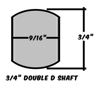Intermediate Steering Shaft, 3/4"DD X 36" Long - Image 3