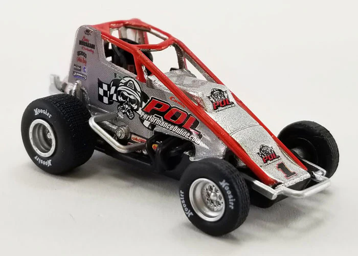 Limited Edition Die Cast POL Damion Gardner 2021 Championship Sprint Car - 1:64 Scale - Image 10
