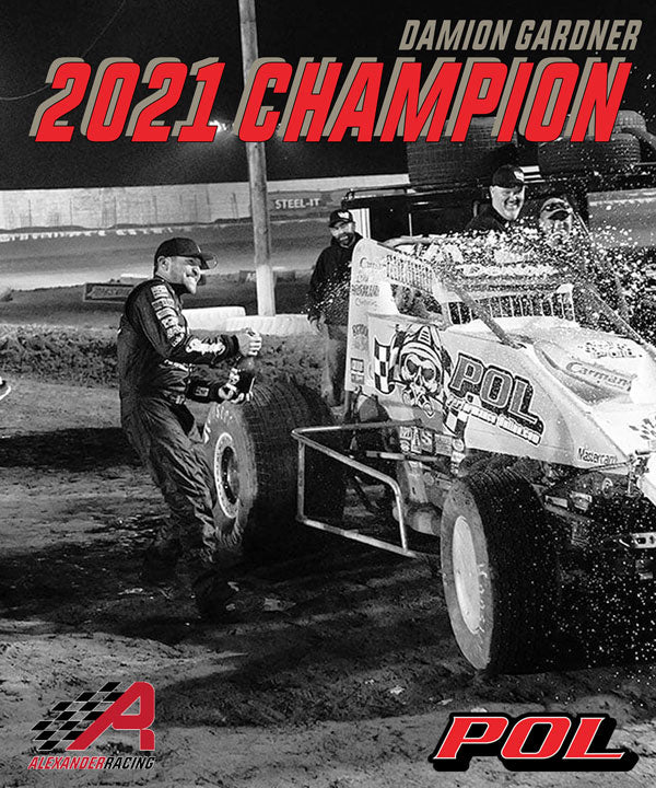 Limited Edition Die Cast POL Damion Gardner 2021 Championship Sprint Car - 1:64 Scale - Image 7