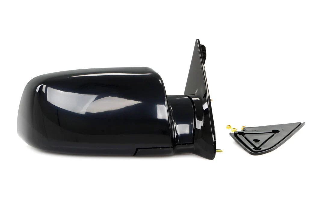 Outside Door Mirror - Black Manual - RH - 88-98 Chevy GMC C/K Pickup Truck SUV - Image 2